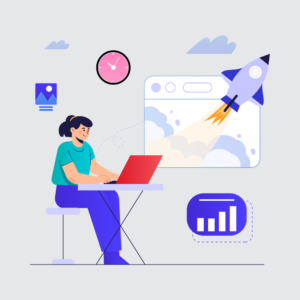 AI tools assisting web developers with coding tasks